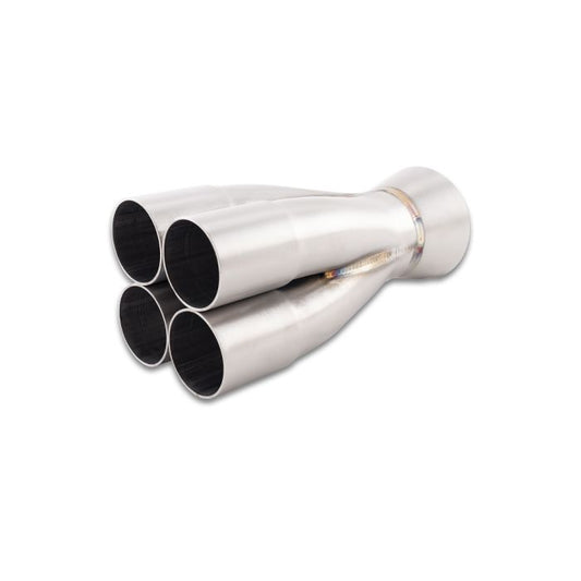Vibrant Performance - 10304 - 4-1 Merge Collector 1.625 in. Inlet I.D.; Merge O.D. - 2.25 in.; Outlet O.D. - 3.00 in.