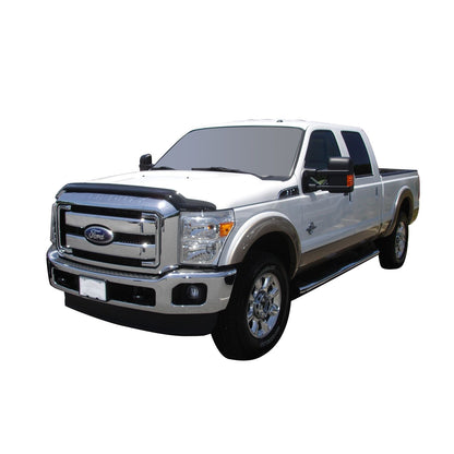Auto Ventshade 45059 Bugflector II Dark Smoke Hood Shield For 2011-2016 Ford F-250 Super Duty F-350 F-450 F-550