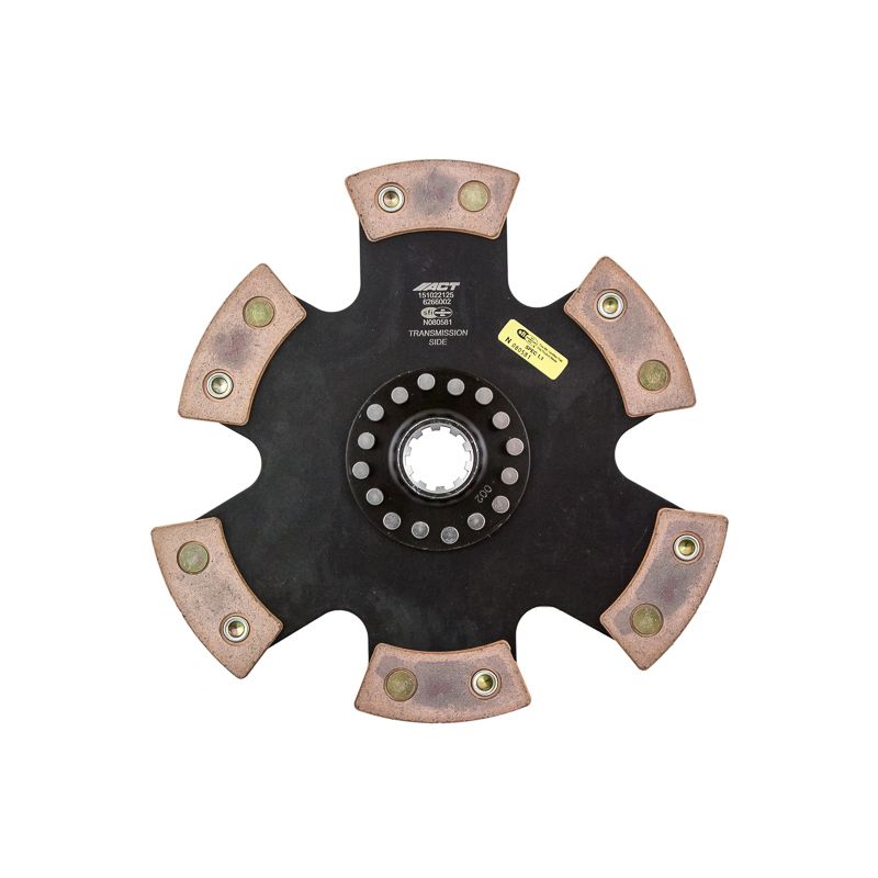 Advanced Clutch Technology 6 Pad Rigid Race Disc ACT-6266002