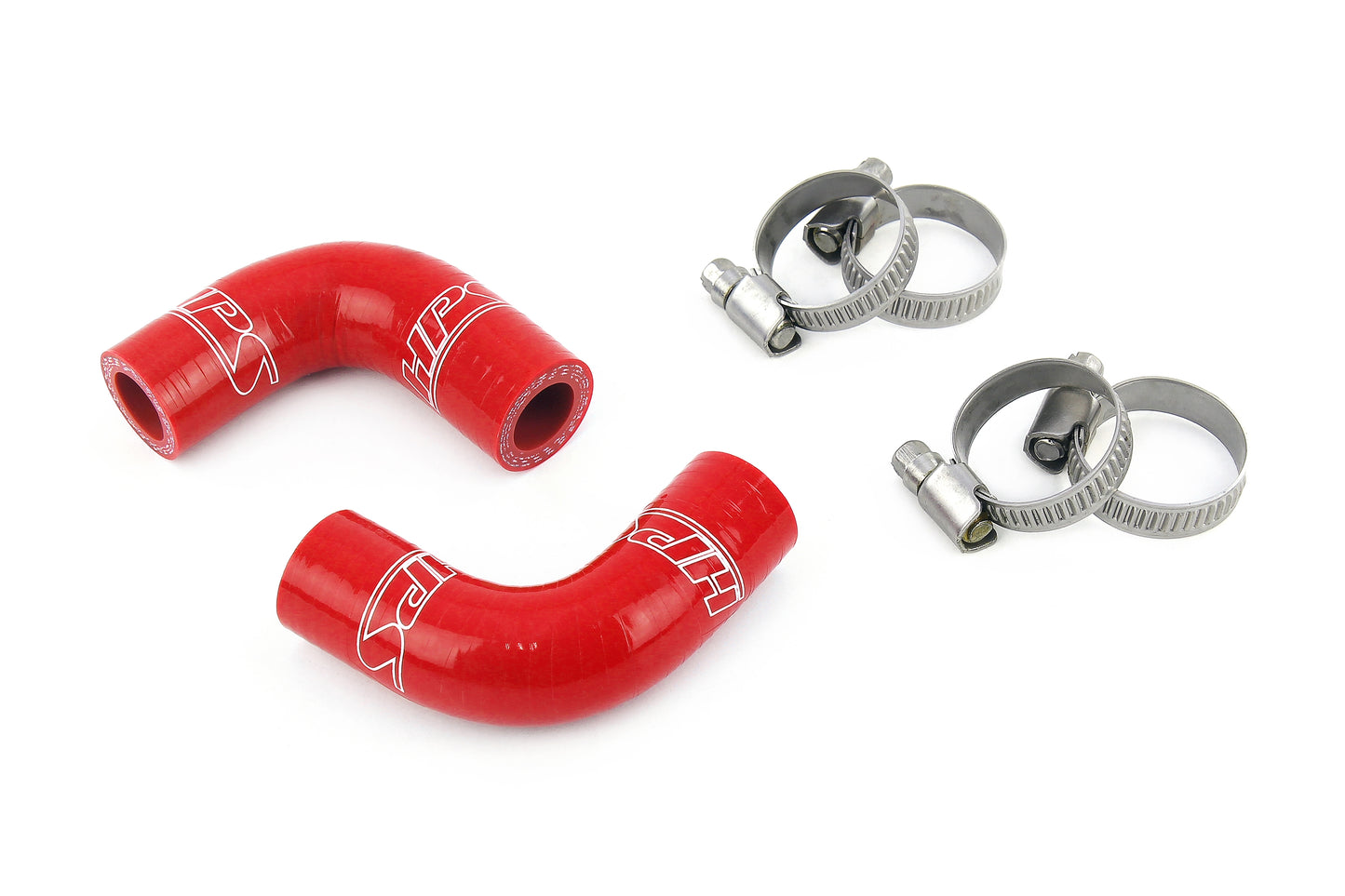 HPS Performance 3-ply Reinforced Silicone Replaces Rubber Heater And Transmission Coolant Hoses 57-2068-RED
