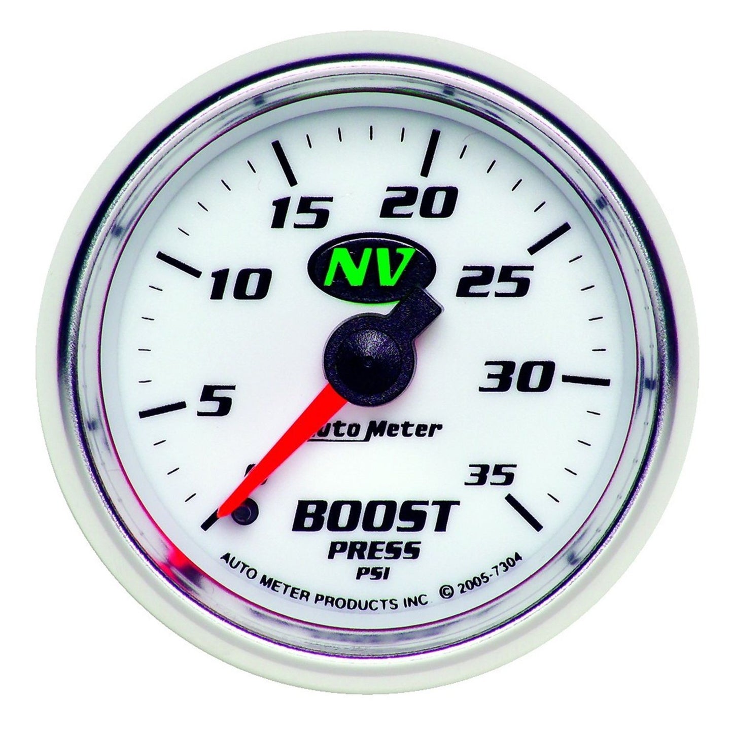 AutoMeter 2-1/16 in. BOOST 0-35 PSI NV 7304