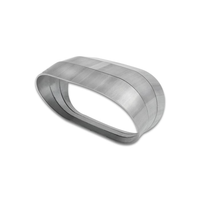 Vibrant Performance - 13581 - 45 Degree Vertical Plane Oval Pie Cuts Nominal Tube Size: 3.50 in.