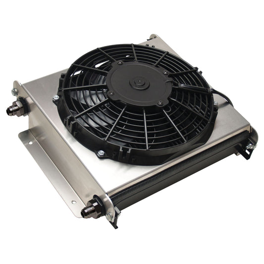 Derale 40 Row Hyper-Cool Extreme Remote Fluid Cooler, -8AN 15870