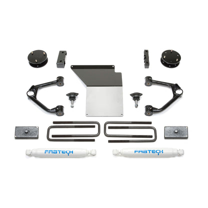 Fabtech 3" BUDGET SYS W/ PERF SHOCKS 07-18 GM C/K1500 P/U W/ OE FORG STL UCA K1059