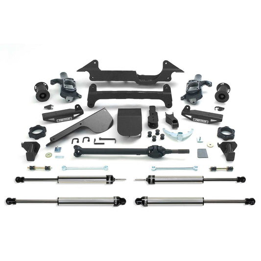 Fabtech 6" PERF SYS W/DLSS SHKS 03-05 HUMMER H2 SUV/SUT 4WD W/RR AIR BAGS K5001DL