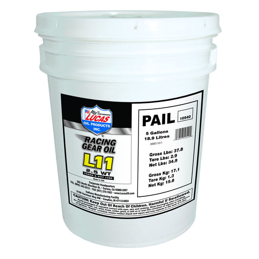 Lucas Oil Products L11 Racing Gear Oil 10540