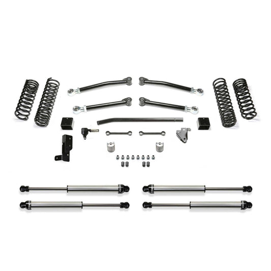 Fabtech 5" TRAIL W/ DL SHKS 2018-22 JEEP JL 4WD 4-DOOR K4140DL