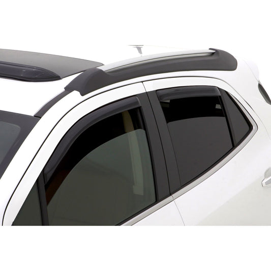 Auto Ventshade 194446 In-Channel Ventvisor Side Window Deflector 4-Piece Set For 2013-2022 Buick Encore (Excl Encore GX) 2015-2022 Chevrolet Trax