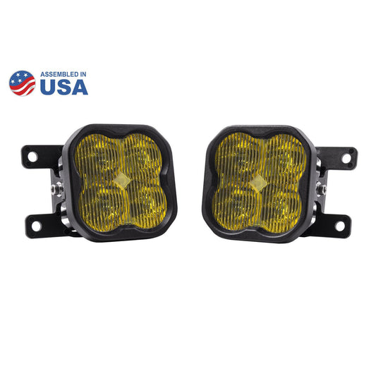 Diode Dynamics - DD6344 - Worklight SS3 Sport Type AS Kit Yellow SAE Fog