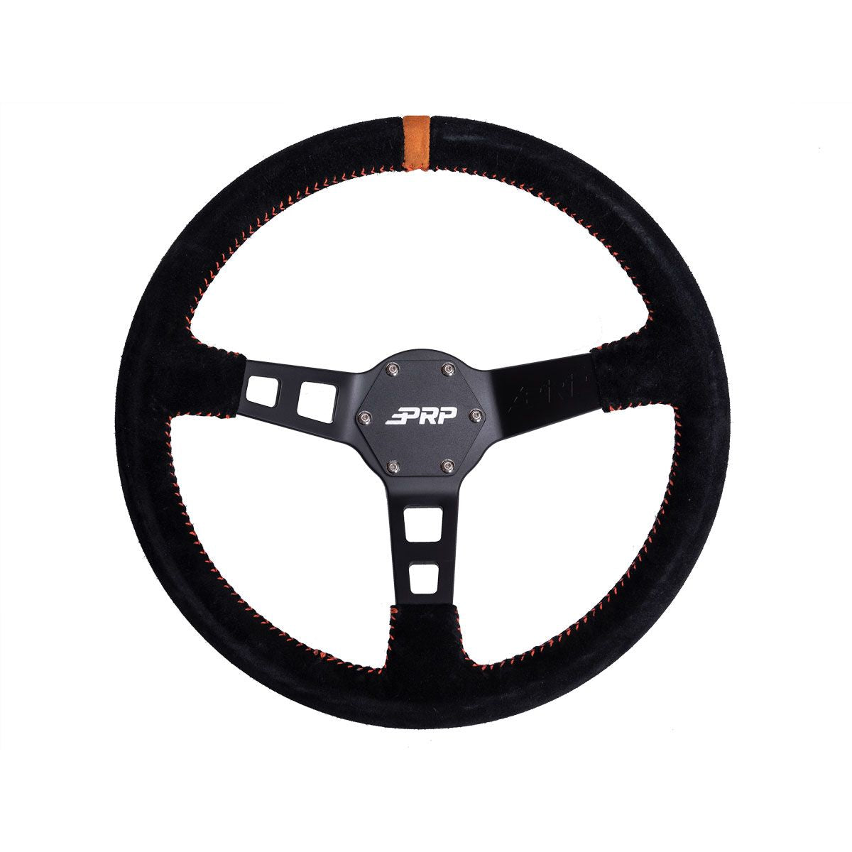 PRP-G124-Deep Dish Suede Steering Wheel