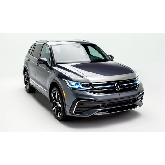 Auto Ventshade 622198 Aeroskin Flush Mount Chrome Hood Protector For 2018-2021 Volkswagen Tiguan