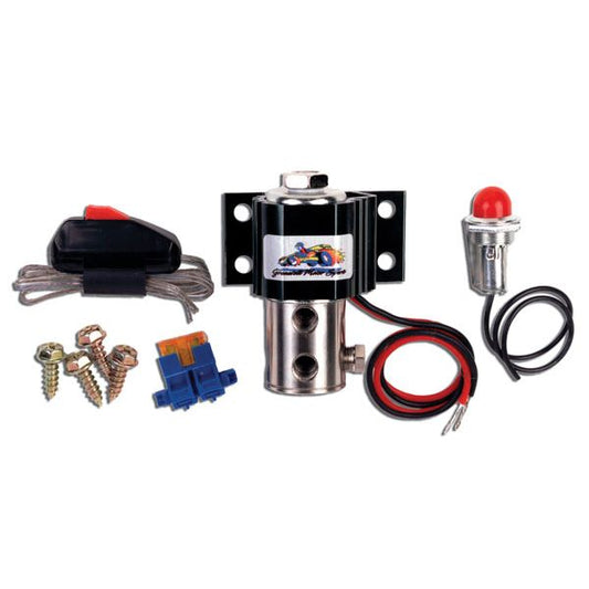 Granatelli Tire Fryer Line Lock Kit Universal Fit 4-PORT 760500