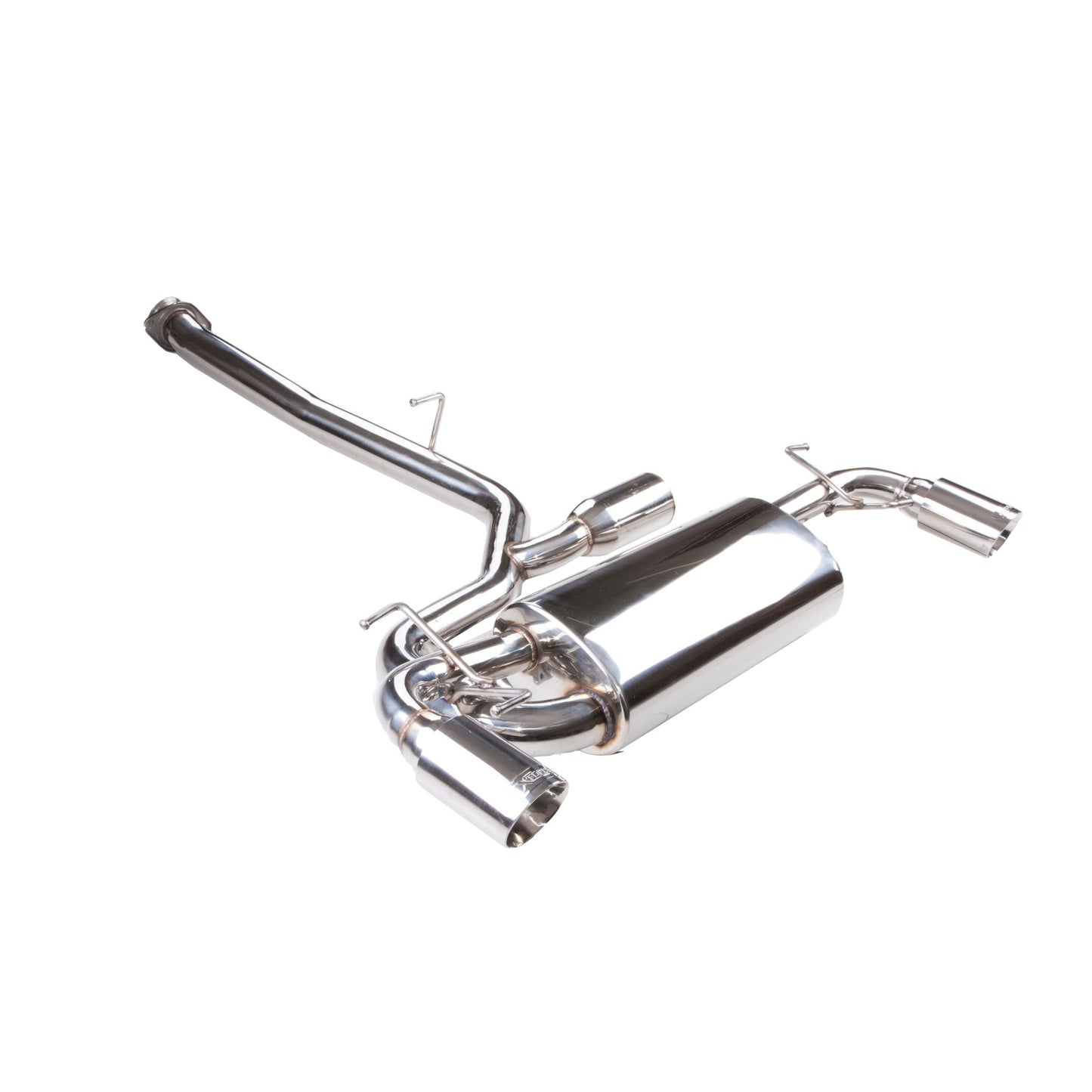 XFORCE Mazda RX8 2003-2008 Cat-Back System With Dual-Side 4" Tips; Exhaust System Kit ES-RX8-02-CBS