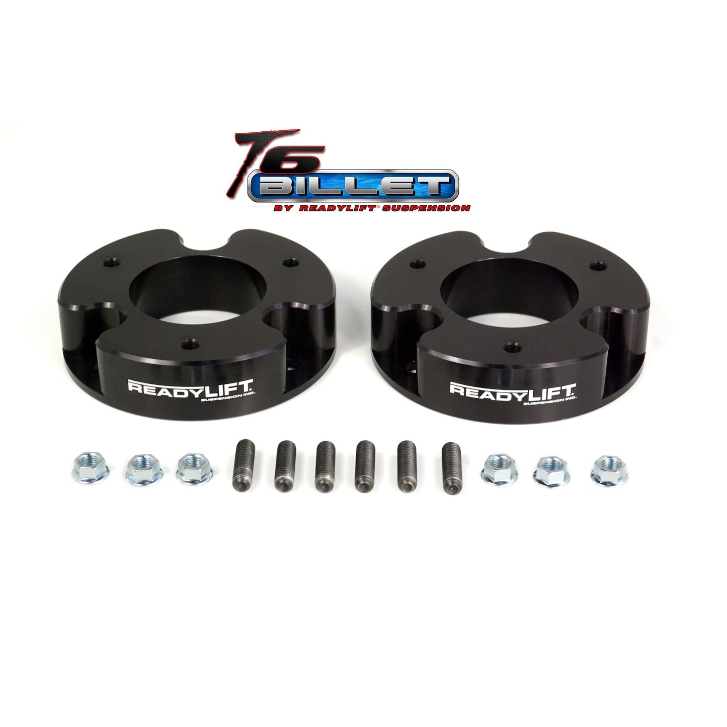 ReadyLift 2004-07 NISSAN ARMADA/TITAN 2'' Leveling Kit T6 Billet Black T6-4000-K