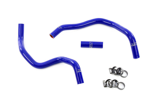 HPS Performance 3-ply Reinforced Silicone Replaces Rubber Heater Coolant Hoses 57-2110-BLUE