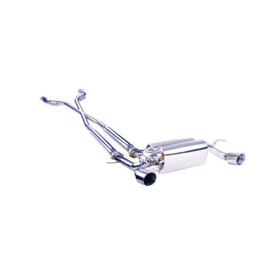XFORCE Nissan 350Z 2003-2009 Stainless Steel 2.5" Cat-Back System; Exhaust System Kit ES-N350Z-CBS