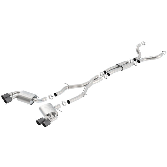 Borla 2016-2021 Chevrolet Camaro SS 3in With Dual Tips Cat-Back Exhaust System ATAK 140688CFBA