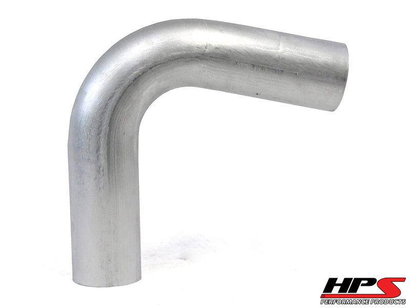 HPS Performance 6061 Aluminum 110 Degree Bend Elbow Tubing 2-1/4" OD Large Radius 3" CLR AT110-225-CLR-3