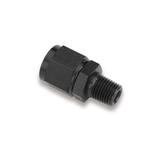 Earls Performance Straight Aluminum AN Swivel to NPT Adapter AT916113ERL