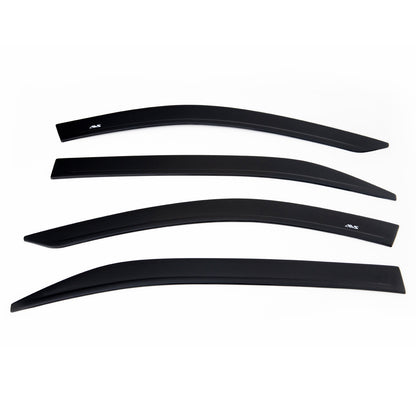 Auto Ventshade 894086 Low Profile Dark Smoke Ventvisor Side Window Deflector 4-Piece Set For 19-23 Cadillac XT4