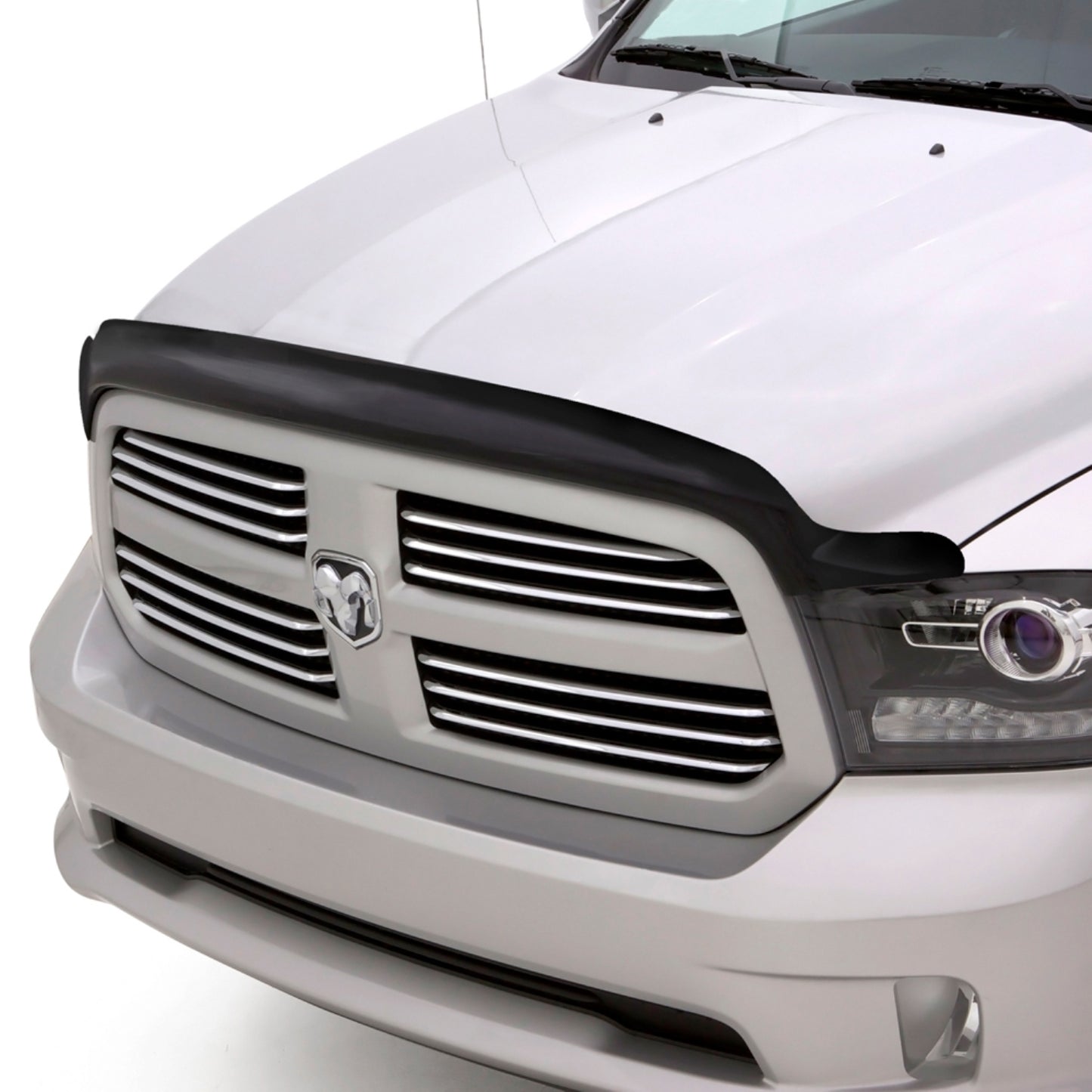 Auto Ventshade 25045 Bugflector II Dark Smoke Hood Shield For 2009-2018 Dodge Ram 1500 2019-2022 Ram 1500 Classic Excludes Rebel Models