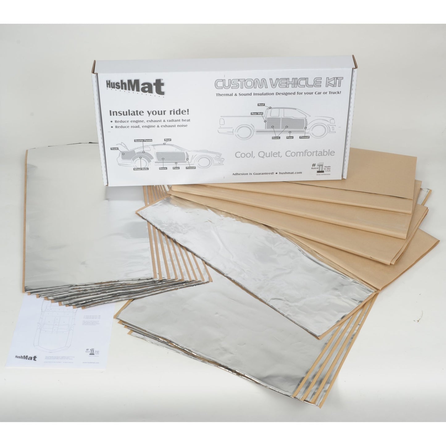 Hushmat Sound and Thermal Insulation Kit 61307