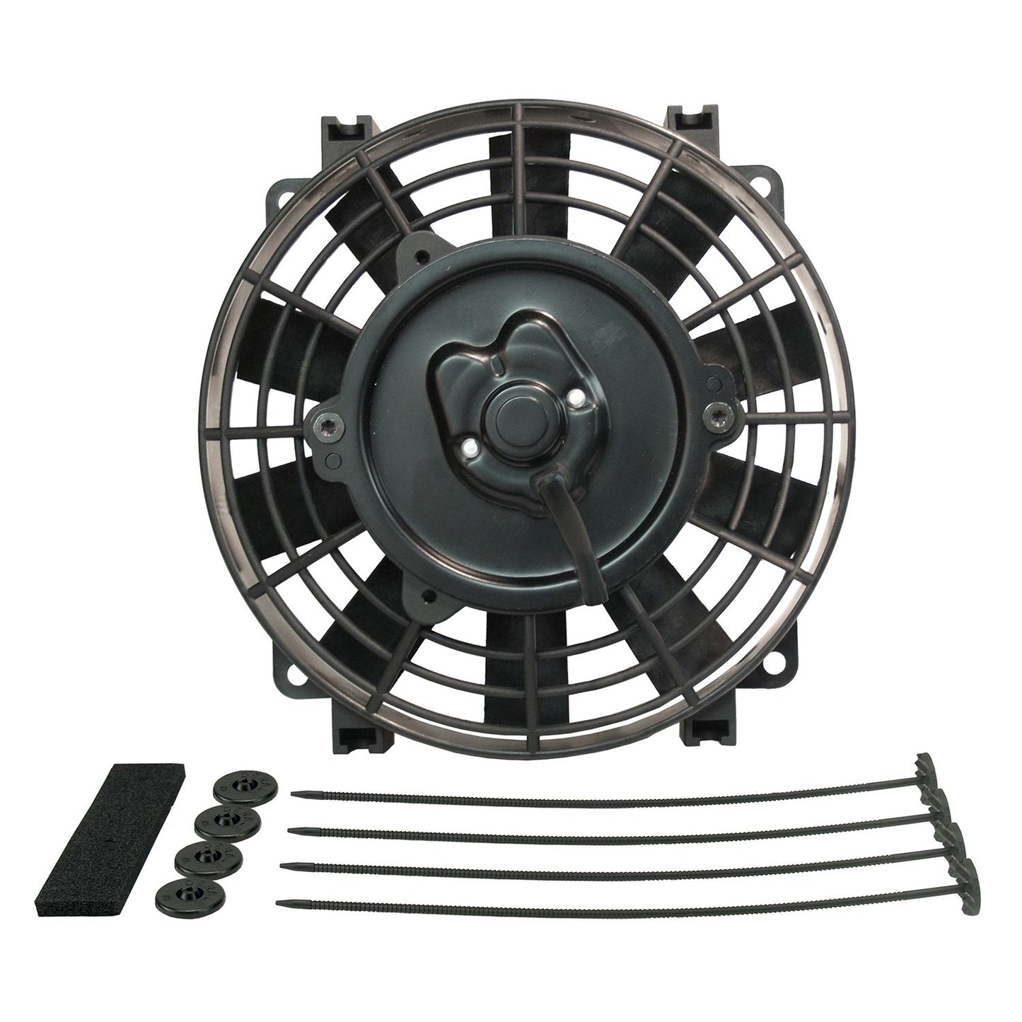 Derale 8" Tornado Electric Puller Fan, Standard Mounting Kit 16618