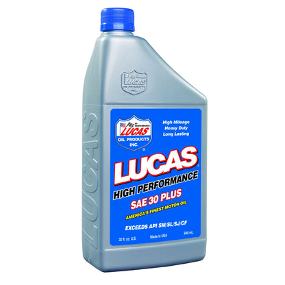Lucas Oil Products SAE 30 Plus Racing Motor Oil 10053