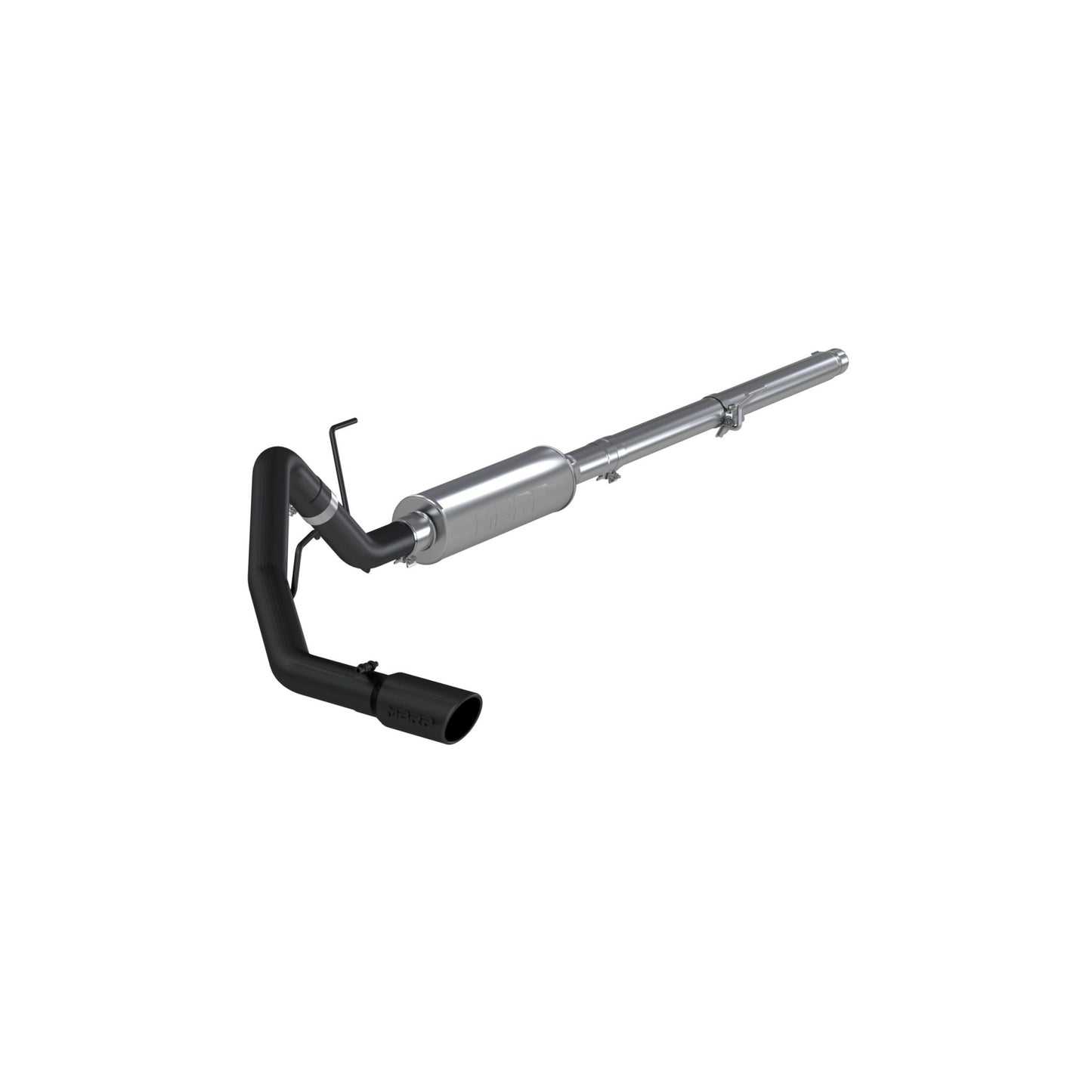 MBRP Exhaust 3in. Cat Back; Single Side; Black Coated S5200BLK