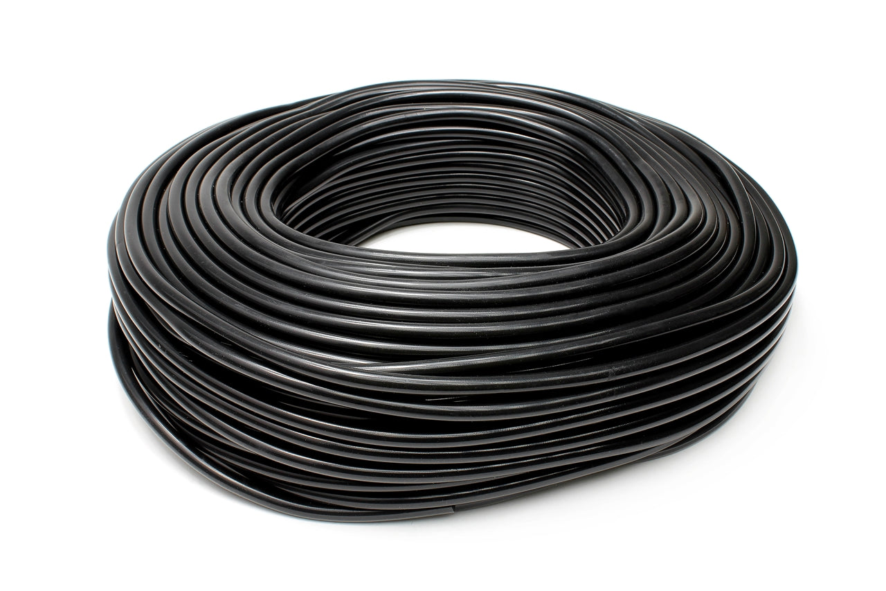 HPS Performance High Temperature Silicone Vacuum Hose Tubing 9/32" ID 100 Feet Roll Black HTSVH7-BLKx100