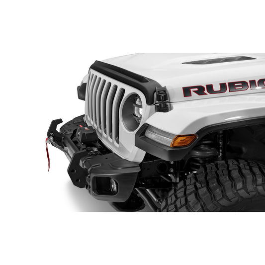 Auto Ventshade 436060 Aeroskin II Textured Black Flush Mount Hood Protector for 2007-2018 Jeep Wrangler JK 2/4 Door