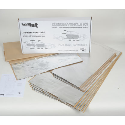 Hushmat Universal Flat Top Truck Cab and Floor Sound and Heat Insulation kit 80001