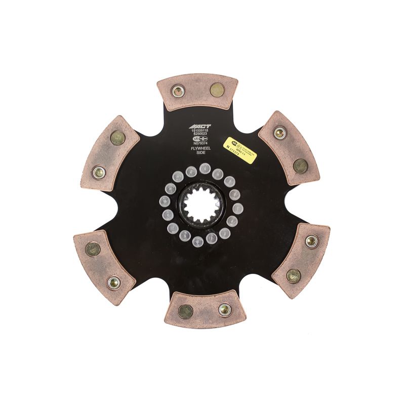 Advanced Clutch Technology 6 Pad Rigid Race Disc ACT-6250023