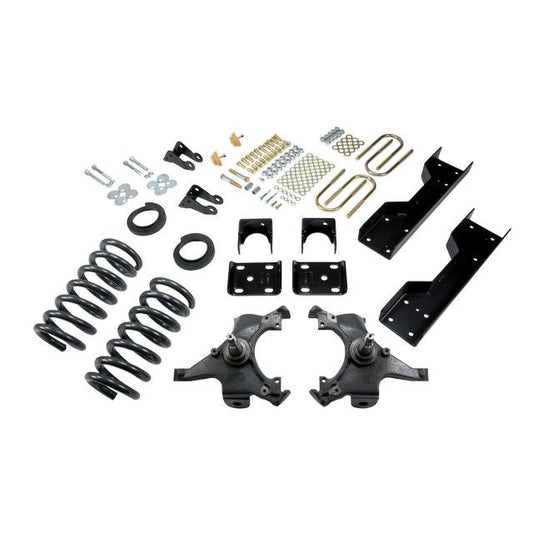 BELLTECH 696 LOWERING KITS Front And Rear Complete Kit W/O Shocks 1988-1991 Chevrolet Silverado/Sierra C1500 (Std Cab ext 454 SS) 4 in. or 5 in. F/6 in. R drop W/O Shocks
