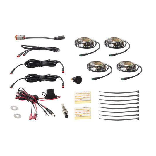 Diode Dynamics - DD0444 - RGBW Engine Bay Strip Kit 4pc