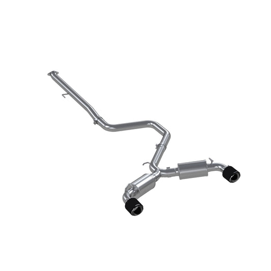 MBRP Exhaust 3" Cat Back Dual Exit 304 with Carbon Fiber Tips S47063CF