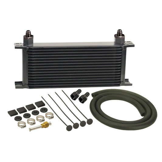 Derale 16 Row Series 10000 Stack Plate Transmission Cooler Kit, -6AN 13402