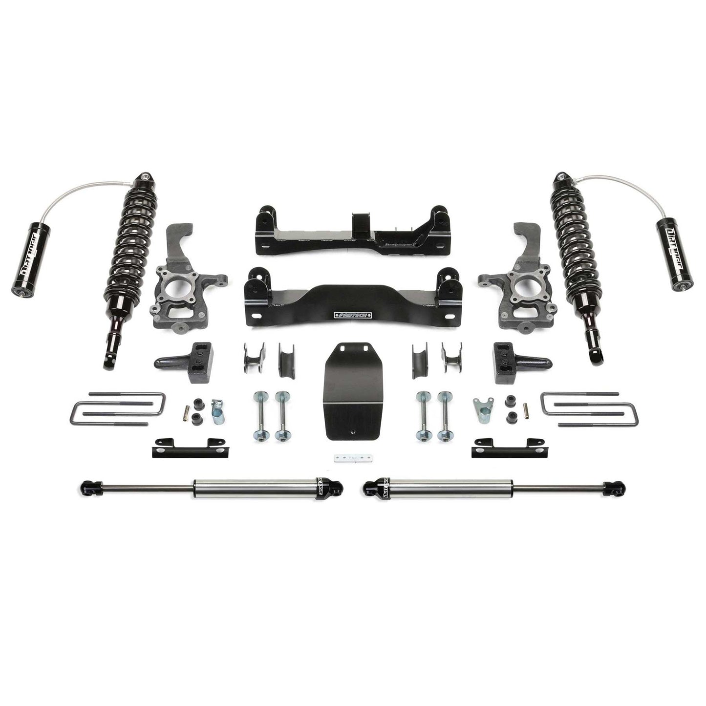 Fabtech 4" PERF SYS W/DLSS 2.5 C/O RESI & RR DLSS 2009-13 FORD F150 4WD K2198DL