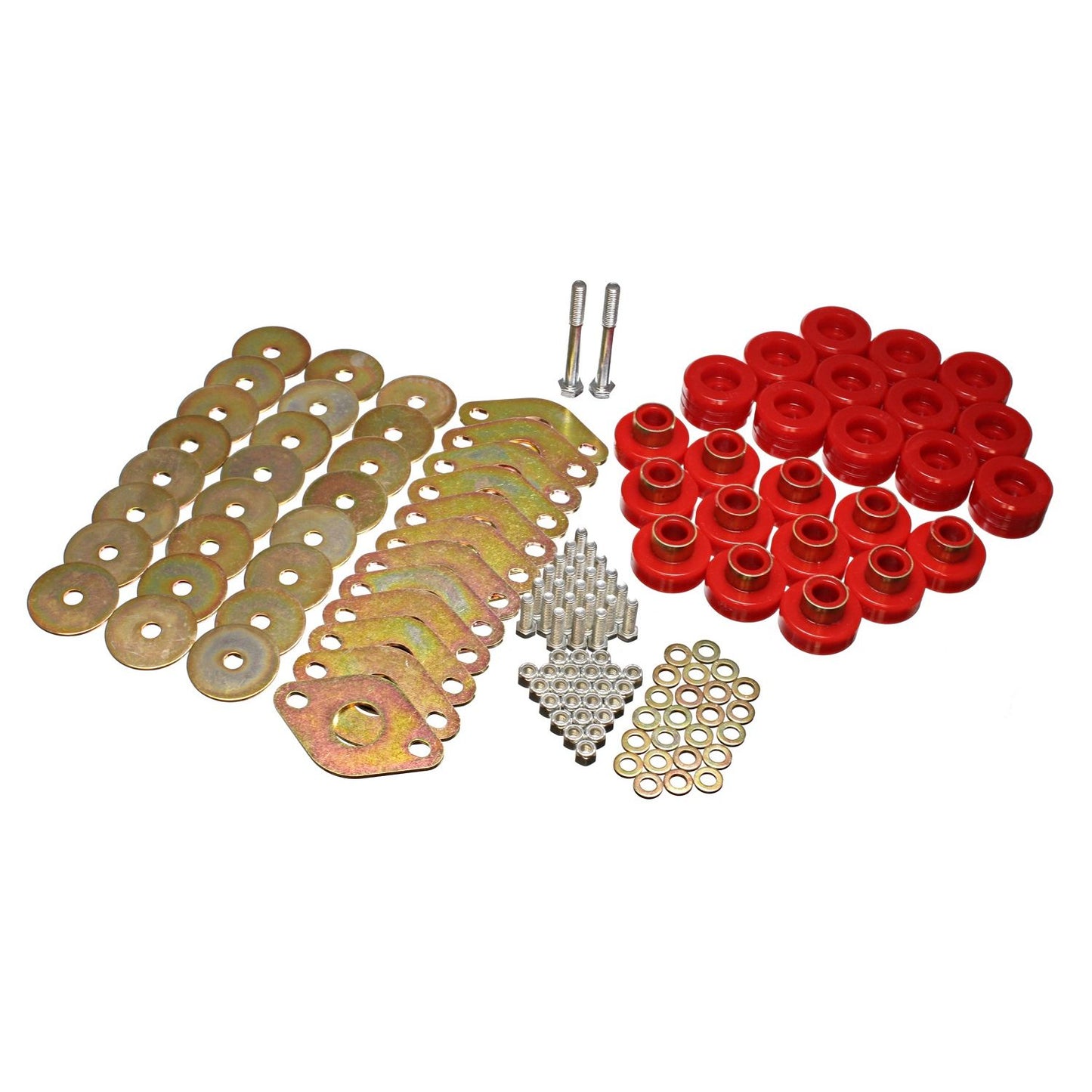 Energy Suspension BODY MOUNT SET W/HARDWARE 2.4109R