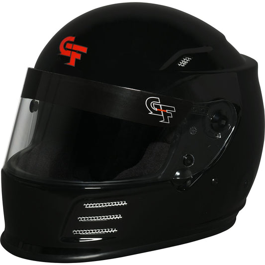 G-FORCE Racing Gear REVO FULL FACE HELMET XXL BK SA15 3410XXLBK