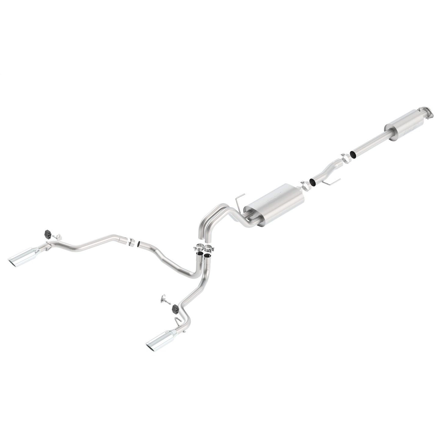 Borla 2015-2020 Ford F-150 2.7L/ 3.5L EcoBoost/ 5.0L V8/ 2018-2020 3.3L V6 Cat-Back Exhaust System Touring 140614