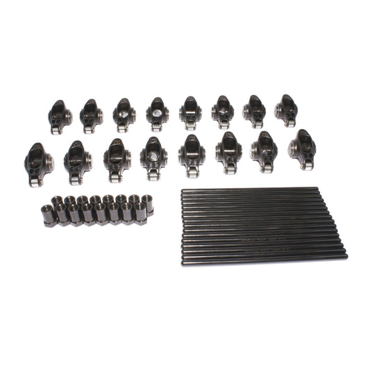 COMP Cams Ultra Pro Magnum XD 1.6 Rocker and Magnum Pushrod Kit for Chevrolet 262-400 SBC COMP-RPM1802-16