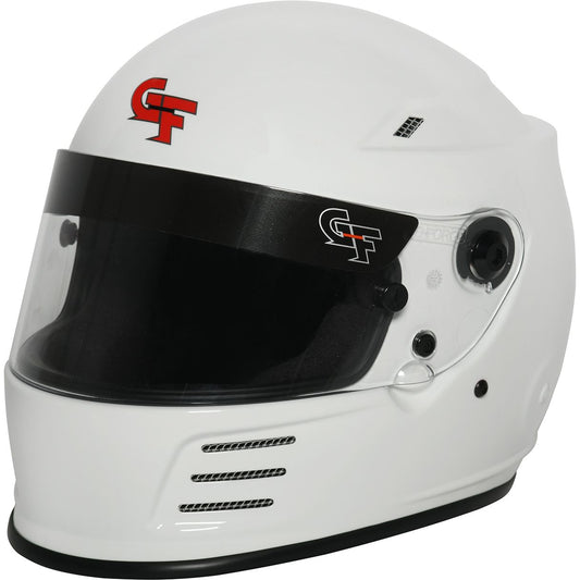 G-FORCE Racing Gear REVO FULL FACE HELMET MED WH SA15 3410MEDWH