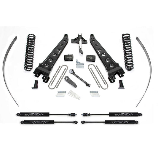 Fabtech 8" RAD ARM SYS W/COILS & STEALTH 2008-16 FORD F250 4WD W/FACTORY OVERLOAD K2124M