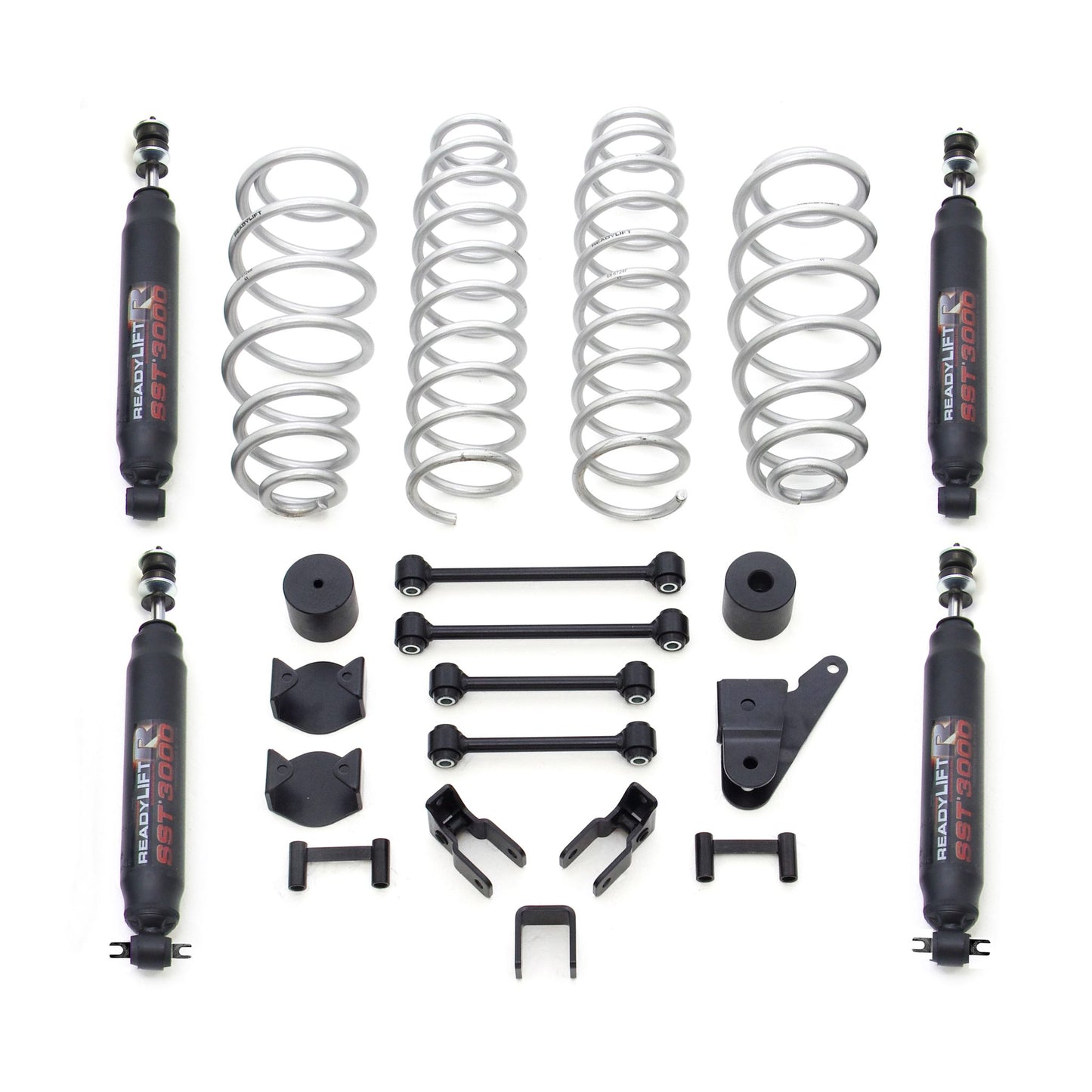 ReadyLift 2007-17 JEEP JK 2.5 Coil Spring Lift Kit with SST3000 Shocks 69-6201