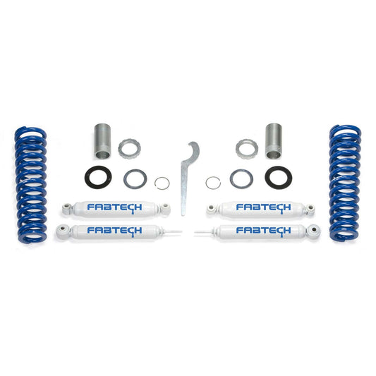 Fabtech 0-2.5 in. BASIC ADJ C/O SYS W/ PERF RR SHKS 00-06 TOYOTA TUNDRA 2WD/4WD K7012