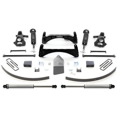 Fabtech 6" PERF SYS W/DLSS 2.5C/Os & RR DLSS 07-13 GM C1500 P/U W/O AUTORIDE 2WD K1028DL