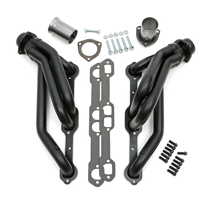 Hedman Hedders STANDARD UNCOATED ENGINE SWAP HEADERS; 1-1/2 IN. TUBE DIA.; 2-1/2 IN. COLL.; D-PORT HEADS; MID-LENGTH DESIGN 69539