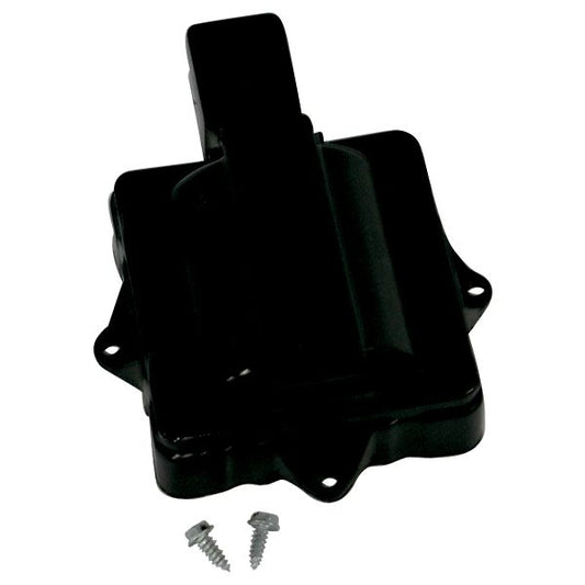 Proform Engine Distributor Coil Dust Cover; Fits GM V8 HEI Models; Black 66957C