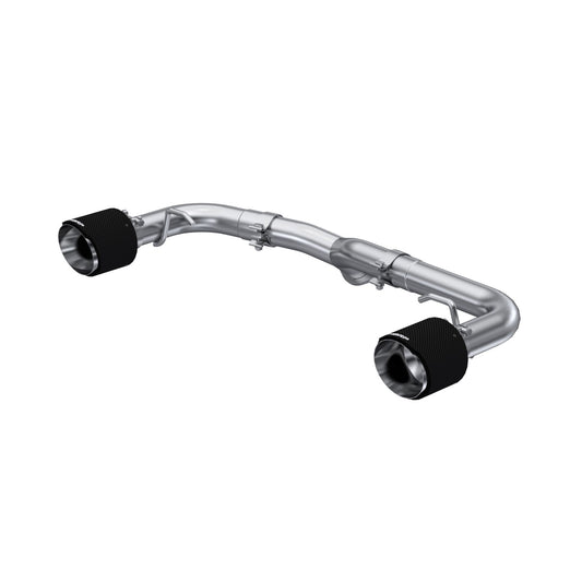 MBRP Exhaust 2.5" Axle-Back; Dual Rear Exit; CF Tips S48053CF